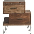 thumbnail image 3 of Paquete de 4 muebles de oficina JAMW Patas de mesa de acero 2 postes 20 cm negro, 3 of 3