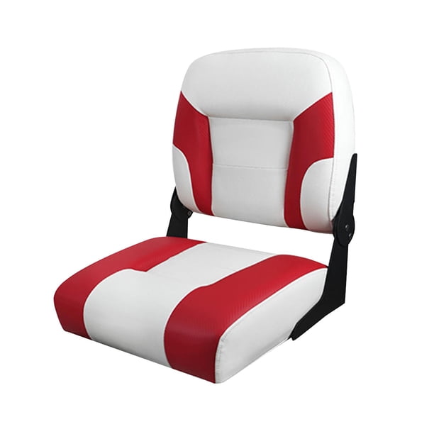 Asiento de barco cómodo asiento de lancha rápida cojín para barco de pesca lancha rápida canoa rojo