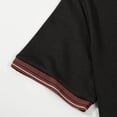 thumbnail image 6 of Mens Shirts Charming Men's Shirt Super Light Short Sleeve Casual Men's Wear Gifts for Men Black Cotton Blend 3X, 6 of 8