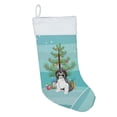 thumbnail image 2 of Shih-Tzu Silver and White #2 Christmas Christmas Stocking 13.5 in x 18 in, 2 of 3