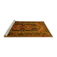 thumbnail image 2 of Ahgly Company Machine Washable Indoor Rectangle Persian Yellow Traditional Area Rugs, 7' x 10', 2 of 4