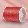 thumbnail image 4 of 0.5MM 12 Colors 6 Ply Multicolor Metallic Cord Gold Silver Shimmer Thread Polyester Tinsel Glitter String Hanger Bulk Rolls Gift Wrapping Christmas Bracelets Supply Mixed Color, 4 of 9