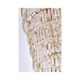 thumbnail image 6 of Elegant Lighting Sydney 30" Metal/Crystal Chandelier in Satin Gold/Clear, 6 of 8