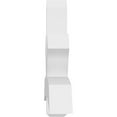 thumbnail image 3 of 84"W x 31 1/2"H x 6"D x 6"F, 9/12 Pitch, Davenport Architectural Grade PVC Gable Bracket, 3 of 8