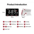 thumbnail image 1 of SNDWAY Multi-Function Desktop Noise Meter Decibel Meter Noise Tester Environmental Noise Volume Meter, 1 of 5