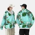 thumbnail image 6 of Fotbe Tropical Pineapple Men's Women's UPF 50+ Sun Protection Jacket Hooded Cooling Shirt with Pockets Hiking Outdoor Performance-3X-Large, 6 of 9