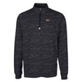 thumbnail image 2 of Men's Cutter & Buck Black Miami Hurricanes Big & Tall Traverse Camo Print Stretch Quarter-Zip Pullover Top, 2 of 3