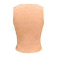 thumbnail image 4 of MIXUE Tank Top for Women Summer Solid Color Floral Lace V Neck Sleeveless Slim Fit Casual Night Out Camisole Vest Womens Tank Tops Outwear,Orange,XXL, 4 of 5