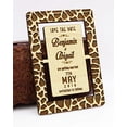 thumbnail image 1 of Personalized Save The Date Wooden Engraved Magnets 50 Rustic Wedding Announcements, 1 of 2
