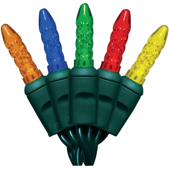 J Hofert C3 LED String Light Set - Energy Efficient, Multicolor - 1 Piece, 200 Lights — Residential Use, Standard Application
