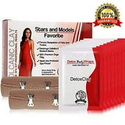 Professional Organic No Syntetic Ingredients Fat Weight Reduction Detox Volcanic Clay Body Wraps