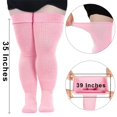 thumbnail image 4 of Miaocao Plus Size Womens Thigh High Socks for Thick Thighs- Extra Long Thick Over the Knee Stockings- Leg Warmers Socks, 4 of 6