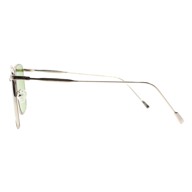 Gold Oversized Square Sunglasses Green Lens Metal Frame Fashion Women Exaggerated Classic Vintage Retro Style SUNGLASSES Square  main image 3