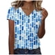 thumbnail image 1 of Camisetas Casuales de las Mujeres Moda Cómoda Impresa de Manga Corta con Cuello en V Top para el Uso Diario Casual, 1 of 5