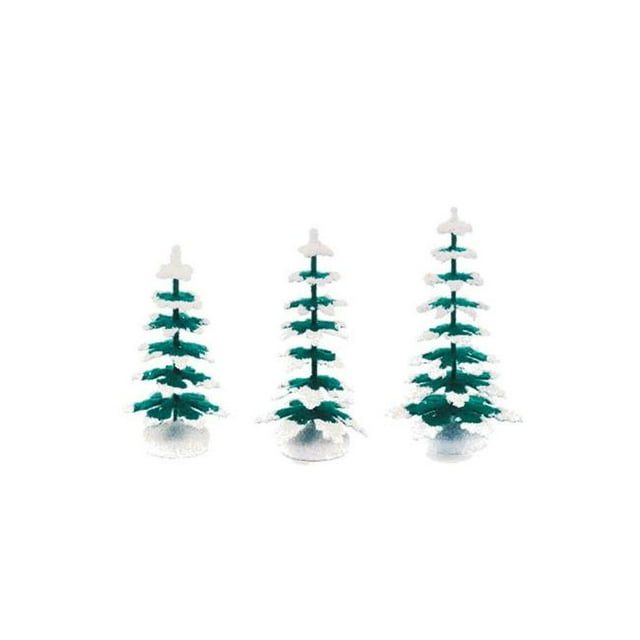 Alexander Taron 256-03-1 8, 9 & 11 cm Dregeno Winter Trees, Assortment - Small - Set of 3
