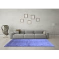 thumbnail image 3 of Ahgly Company Indoor Rectangle Oriental Blue Traditional Area Rugs, 4' x 6', 3 of 4