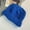 Blue, variant on Klein Blue Women's Winter Beanie Hats for Men Hip Hop Skullies Cap Fashion Girl Ski Knitted Hat Unisex Outdoor Bonnets Gorro