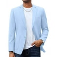 thumbnail image 2 of COOFANDY Mens Casual Sport Coat Lightweight Two Button Blazer Slim Fit Business Jackets, 2 of 9
