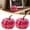 A, variant on 2Pcs Artificial Pink Pumpkins,3.1 Inch Lifelike Faux Speckled Magenta Pumpkin Decor with Gold Splashes,Reusable Halloween Table Mantel Centerpiece Ornaments