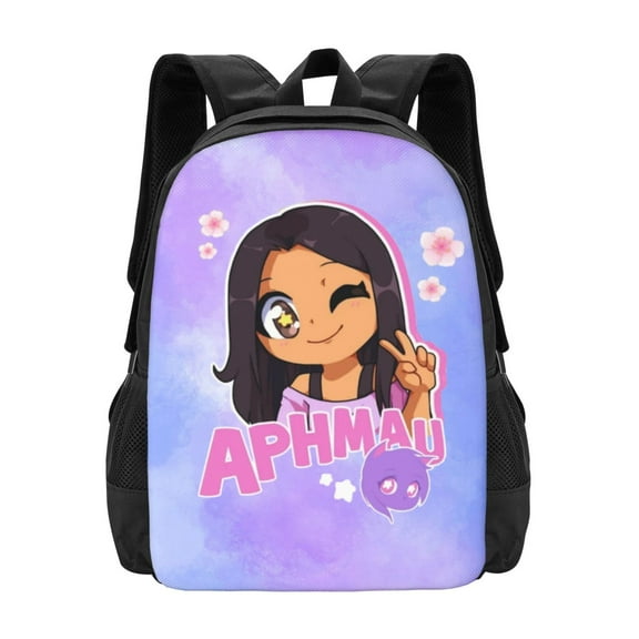 Aphmau Backpack Laptop Backpack for Teen Women men 16.5 Inch Casual Daypack