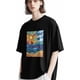 thumbnail image 3 of Camisetas de manga corta con diseño abstracto de sol y océano para hombre, camisetas de cuello redondo, 3 of 8