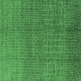 thumbnail image 1 of Ahgly Company Machine Washable Indoor Square Oriental Emerald Green Industrial Area Rugs, 7' Square, 1 of 4