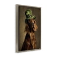 thumbnail image 2 of Stupell Industries Farmhouse The Irish Setter Portrait Brown Floating Frame Canvas Art, 17 x 25, by Tina LeCour, 2 of 8
