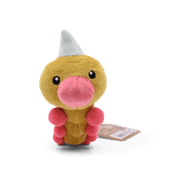 FLUS Pokemon All Star 5" Weedle Stuffed Plush Toy Brown and Pink, Cuddling Plushies, Wonderful Gifts for Children