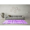 thumbnail image 3 of Ahgly Company Indoor Rectangle Oriental Purple Industrial Area Rugs, 7' x 9', 3 of 4