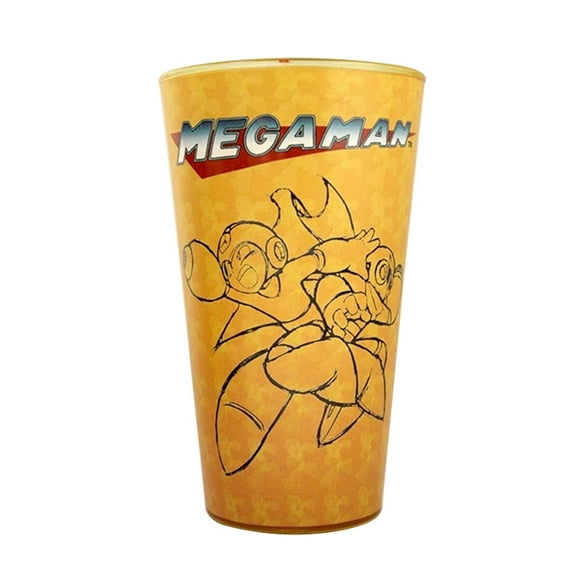 Mega Man & Zero 16oz Orange Pint Glass