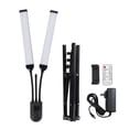 thumbnail image 2 of LED Fill Light, Intelligent Digital Display Lighting Kit, Double Arms Beauty Light with 11 Levels Light Brightness LED Photography Lighting for Selfie Live Streaming Photography, 2 of 7