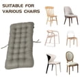 thumbnail image 6 of High Back Patio Chair Cushions, Thick Padded Recliner Cushion, Indoor Outdoor Chair Seat, Cushion Tufted Waterproof Patio Rocking Chair Pads Replacement for Rocking Chairs, Swing Benches, and Sofas, 6 of 8