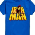 thumbnail image 3 of Marvel Iron Man - Stacked Name - Toddler And Youth Short Sleeve Graphic T-Shirt, 3 of 5