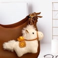 thumbnail image 6 of Horse Pendant Charm Plush Doll Stuffed Animal Toy Soft Plush Material for Purse Handbags Bag Accessories Keychain Ring, 6 of 7