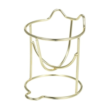 Beauty Tool Holder Mini Cute Makeup Beauty Powder Puff Egg Sponge Holder Display Stand Bracket Metal Storage Organizer Drying Rack ()