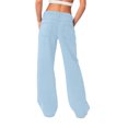 thumbnail image 3 of JULMCOMO Wide Leg Jeans for Women High Waisted Full Length Baggy Jeans Straight Leg Loose Fit Vintage Denim Palazzo Pants with Pockets Light Blue S, 3 of 3