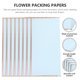 thumbnail image 4 of BESTYASH Papel Floral Azul Para Envolver Protegiendo Y Embelleciendo Ramos Y Regalos, 4 of 7
