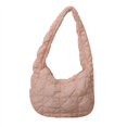 thumbnail image 1 of Bolsos Mano Tipo para Mujer Bolsos Hombro Hobo Informales en La Nube Gran Capacidad (rosa), 1 of 9
