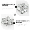 thumbnail image 6 of CRILSTYLEO 2Pcs Silver Costume Button Durable DIY Button for Clothes Jackets and Crafts, 6 of 8