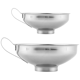 thumbnail image 3 of Embudo para enlatar, paquete de 2, embudo de acero inoxidable para enlatar, embudo de cocina, embudo para tarro, embudo para enlatar, 3 of 8