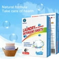 thumbnail image 3 of NOVELAR Plant-Based Laundry Detergent, 90 Tablets per Bag, Mild Yet Powerful Clean for 5-12 lbs of Clothes, Dissolves Completely in Water, Ideal for Family Laundry Day Loads, 3 of 6