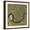 Brown Frame, variant on Art.com New Orleans Map Art Print by Jazzberry Blue, 30" x 30"