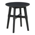 thumbnail image 2 of Steve Silver Oslo Indoor 24.8" H Modern End Table, Black, 2 of 6