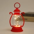 thumbnail image 3 of Twfbrm Mini Lanterns, Vintage Decorative Lantern with LED String Lights, Battery Operated Western Lantern Farmhouse Hanging Lanterns Table Centerpiece Christmas Decorations for Indoor Outdoor, 3 of 8