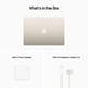 thumbnail image 3 of Laptop Apple MacBook Air 2022 Premium Restaurado con chip M2: Pantalla Liquid Retina de 13,6 Pulgadas, 8 GB de RAM, 256 GB de Almacenamiento SSD, Starlight (Reacondicionado), 3 of 6