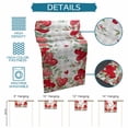 thumbnail image 6 of Valentines Love Heart Table Runner 36 Inches, Eucalyptus Red Love Heart Grey Plaid Bed Runner Dresser Scarves Tabletop for Indoor Outdoor Parties/Ceremony/Banquet, 13"x 36", 6 of 8