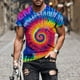thumbnail image 1 of Tops para hombre, blusas y camisas de manga corta con cuello redondo para hombre, jersey informal de moda con estampado de cuello redondo para hombre, pantalones cortos deportivos para fitness, blusa, 1 of 5