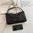 thumbnail image 2 of Evening Clutch Purses for Women, Sparkly Sequin Purse, Glitter Handbag, Evening Bag for Women Formal, Wedding, 2 of 7