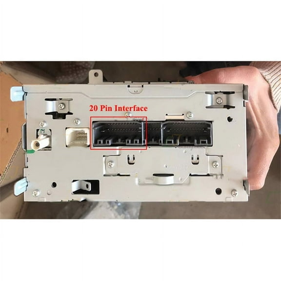 20Pin Camera Cable Adapter RCA Connector For Jeep Chrysler Dodge 7'' Flip Screen