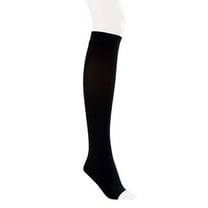 Jobst Opaque SoftFit 15-20 Open Toe Knee High Compression Stockings Black Large